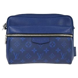 Louis Vuitton Outdoor BumBag Monogram Taigarama Blue