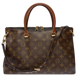 Bolsa LOUIS VUITTON Pallas em Toile Marrom - 103631 Marrom