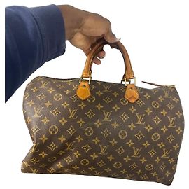 Louis Vuitton Bolsa Speedy 40 Monogram Marrom