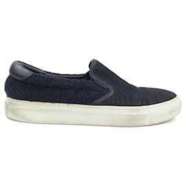 Baskets Moncler Bleu Bleu Marine