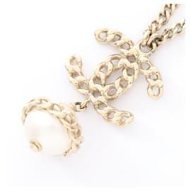Collier Chanel Coco Mark Doré