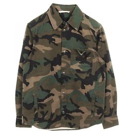 Valentino Cotton Outerwear Other Green
