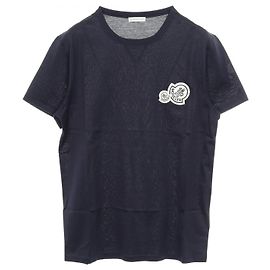 Top de algodón Moncler Azul Azul marino