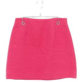 Christian Dior Woll-Seide-Rock Pink
