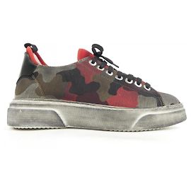 Autre Marque Gabriele Pasini Sneaker Braun Rot