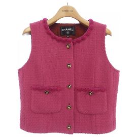 Chanel Strickweste Pink