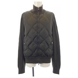 Moncler Down Jacket Green Khaki