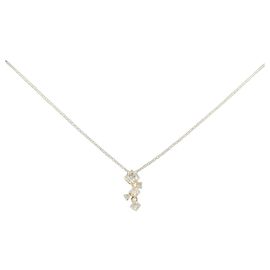 Autre Marque Collier en diamant Au750 Doré