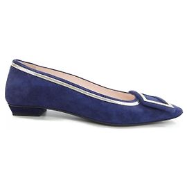 Décolleté Roger Vivier Blu Blu navy