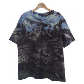 Camiseta de algodón Louis Vuitton Castaño Negro Azul Verde