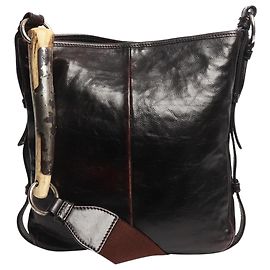 Saint Laurent Borsa Mombasa vintage marrone scuro Marrone
