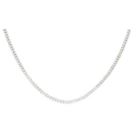 Autre Marque Collar de oro blanco 750 Plata