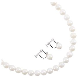 Autre Marque Set di gioielli 2 way in argento e perle Argento