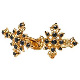 Dolce & Gabbana Botões de punho Dolce&Gabbana com strass Dourado