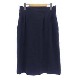 Jupe Chanel Vintage Bleu Bleu Marine