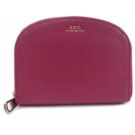 Apc Cartera de cuero A.P.C. Rosa