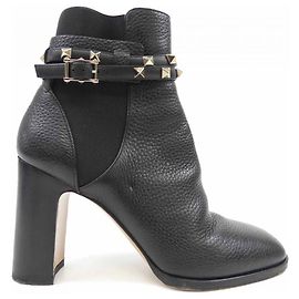 Bottines Valentino Garavani Noir