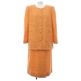 Conjunto de Traje Chanel Naranja