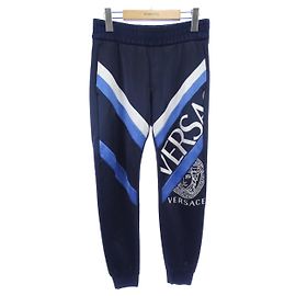 Calças Versace Azul Azul marinho