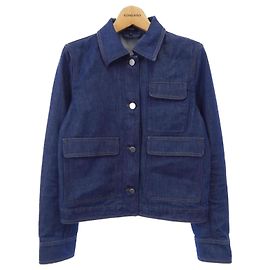 Theory Denim Jacket Blue Navy blue