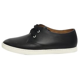 Hermès Black leather trainers - size EU 39 (UK 6) Black