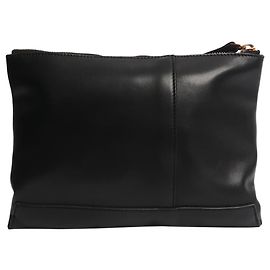 Marni Black embellished leather clutch Black