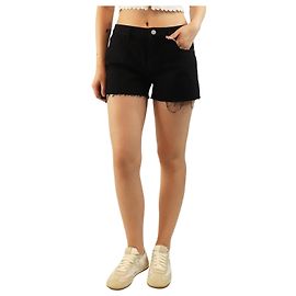 Frame Denim Short en denim noir - taille UK 8 Noir