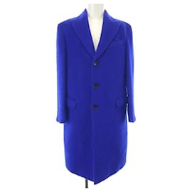 ETRO Wool Coat Blue