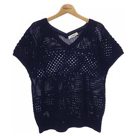 Autre Marque Malha ebure Azul Azul marinho