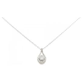 Autre Marque Colar de Diamantes Pt900/Pt850 Prata