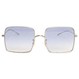Oliver Peoples Gold metal square-frame sunglasses Golden
