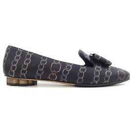 Chaussures en cuir Salvatore Ferragamo Noir
