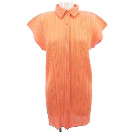 Autre Marque Top Pleats Please Rosa