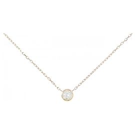 Autre Marque Collier en diamant Au750 Doré