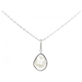 Autre Marque Collar de diamantes Platinum950 Plata