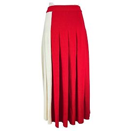 Gonna in lana Gucci Rosso