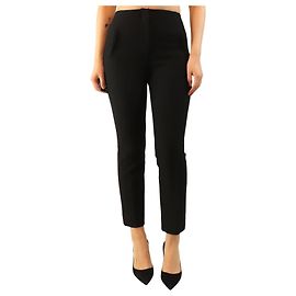 Veronica Beard Schwarze Tapered-Hose - Größe UK 8 Schwarz