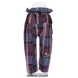 Autre Marque Calça saruel xadrez Multicor