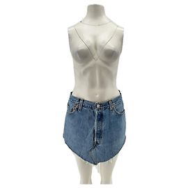 Autre Marque RE/DONE x LEVI'S Denim Shorts Blue Size 28 Blue