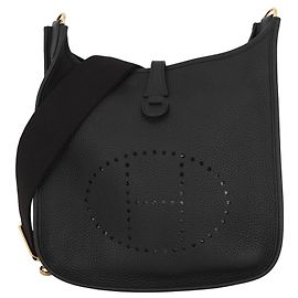 Hermès Borsa a tracolla Hermes Evelyne 3 PM Nero