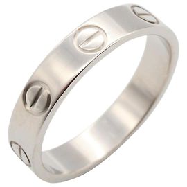 Anillo Mini Love de Cartier en oro blanco de 18K Plata