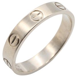 Cartier Mini Love Ring aus 18K Weißgold Silber