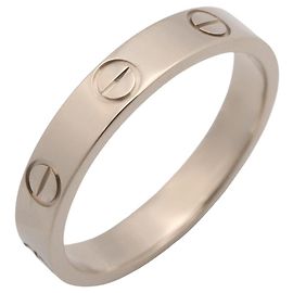 Anillo Mini Love de Cartier en oro blanco de 18K Plata