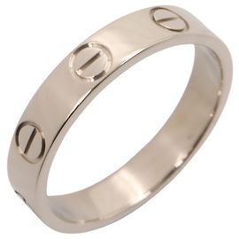 Cartier Mini Love Ring aus 18K Weißgold Silber