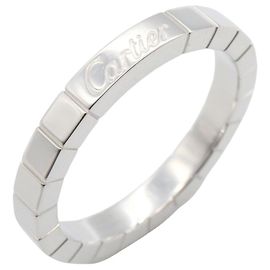 Anel Lanières Cartier em ouro branco 18K Prata