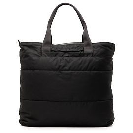Prada Black Tessuto Bomber Tote Black