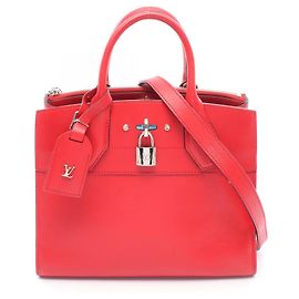 Bolso Louis Vuitton City Steamer PM Rouge Roja