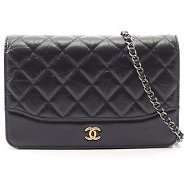 Borsa a tracolla Chanel Gabrielle de Combination Hardware Nero