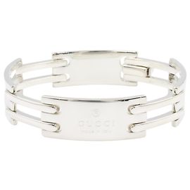 Gucci Silver Charm Bracelet Silvery