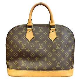 Sac à main Louis Vuitton Alma Marron